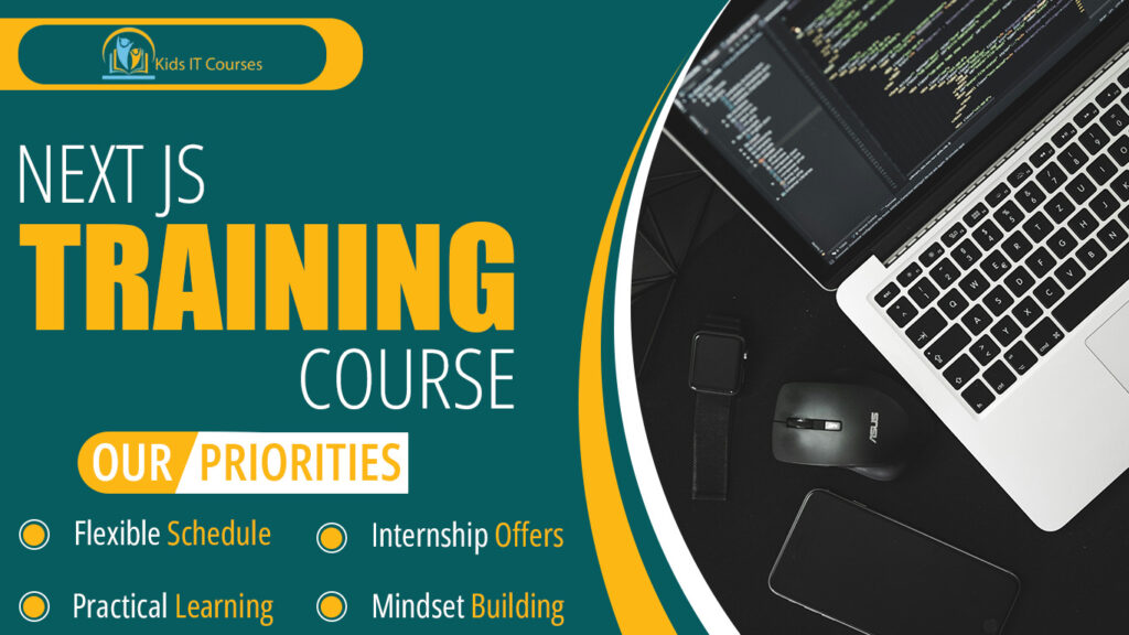 Next Js Course Banner Next JS Classes | Kids Freelancing Courses Nearby Rawalpindi