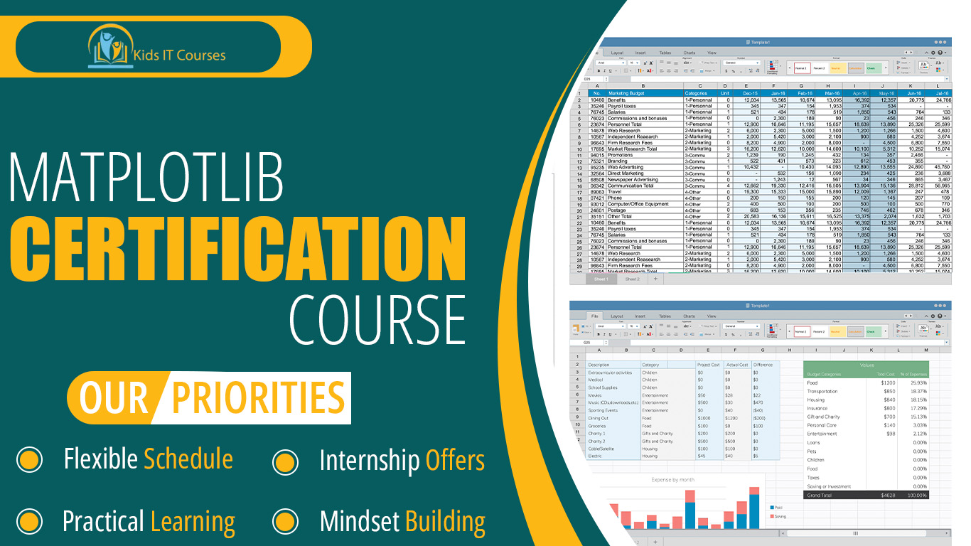 Kids MATPLOTLIB Certification Course