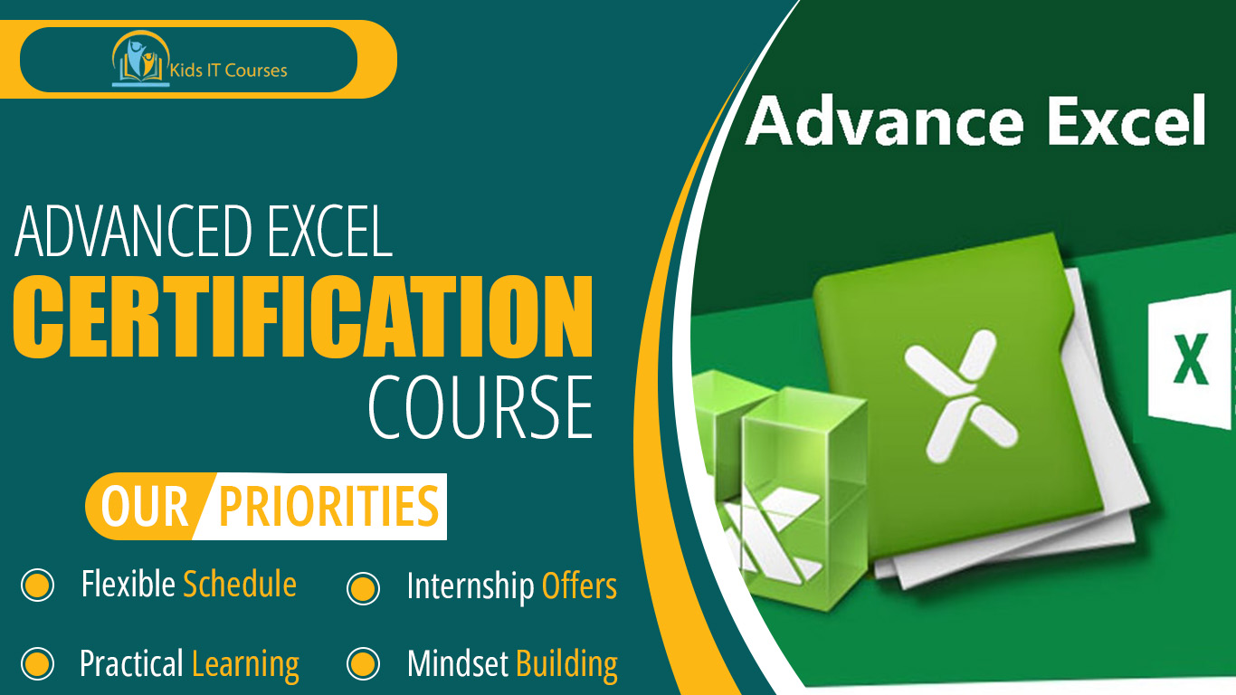 Kids Advance Excel Certification Course