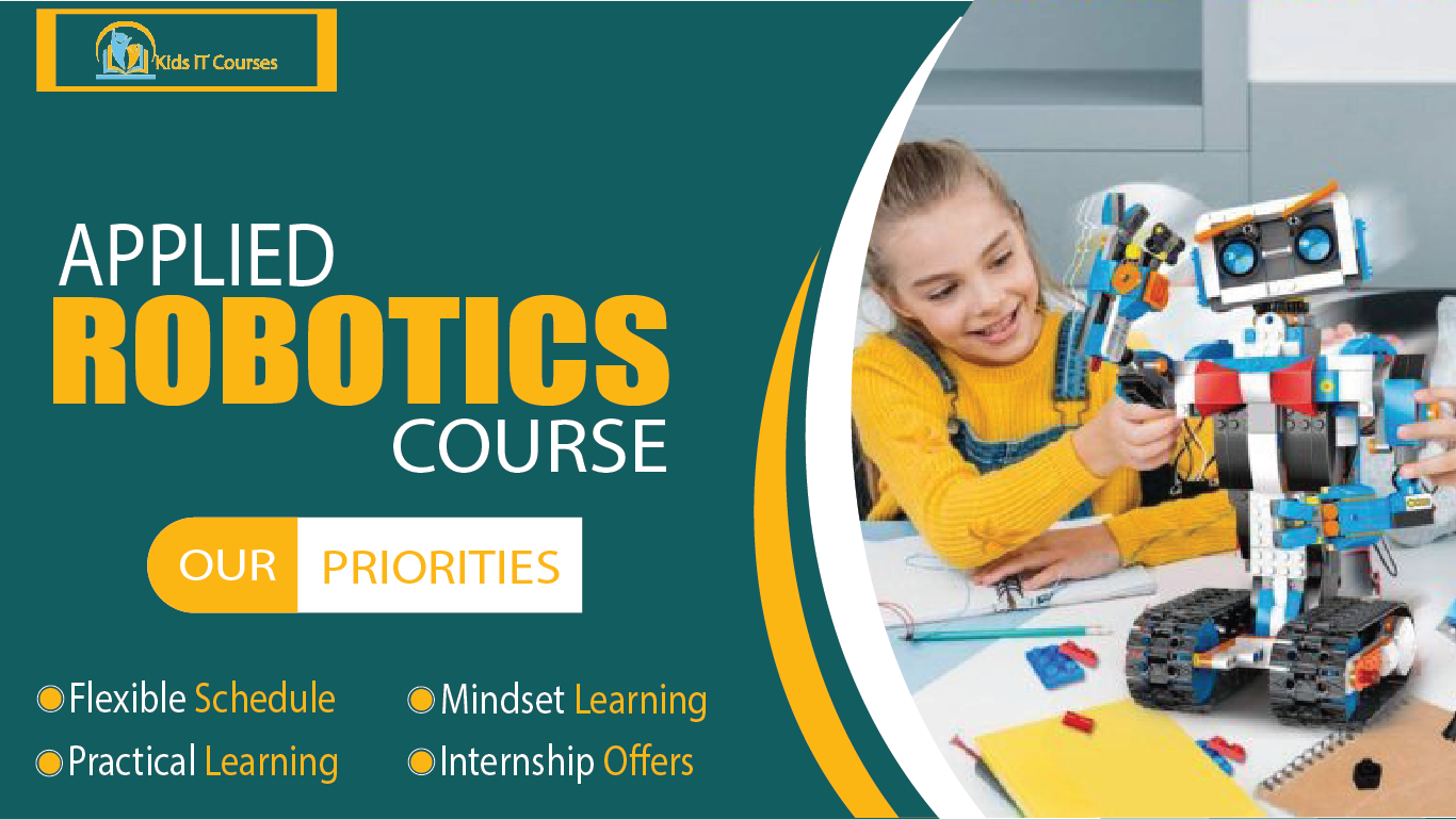 Applied Robotics for Kids. Robotics Course for Beginners. Robotics Learning Modules. Practical Robotics Education. Kids Robotics Projects.