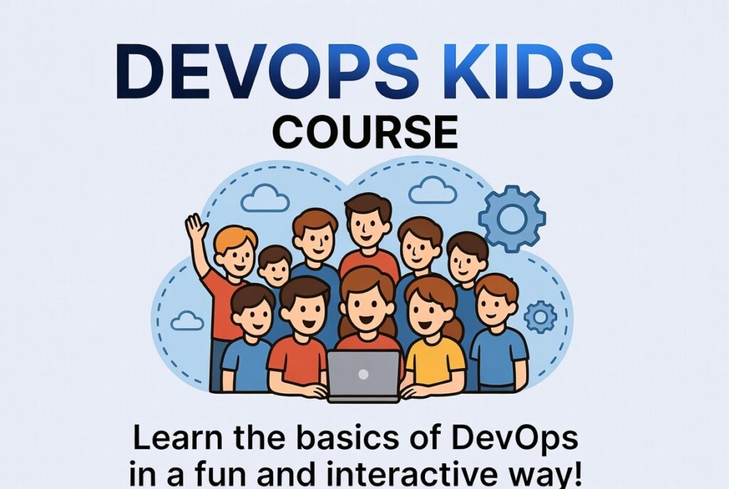 DevOps course for kids.