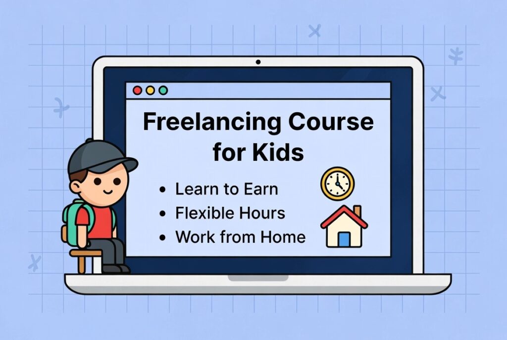 Freelancing course for kids.