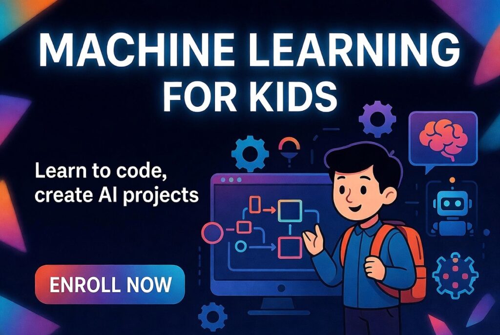 Machine Learning course for kids.
