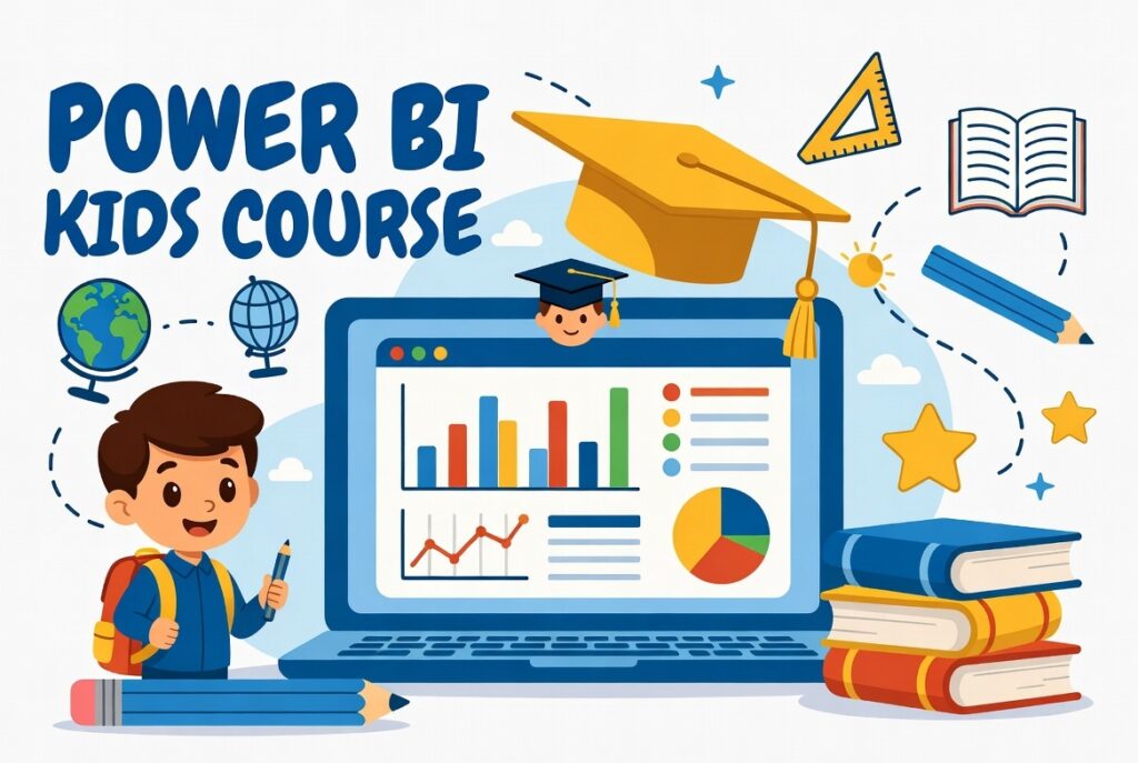 Power BI course for kids.