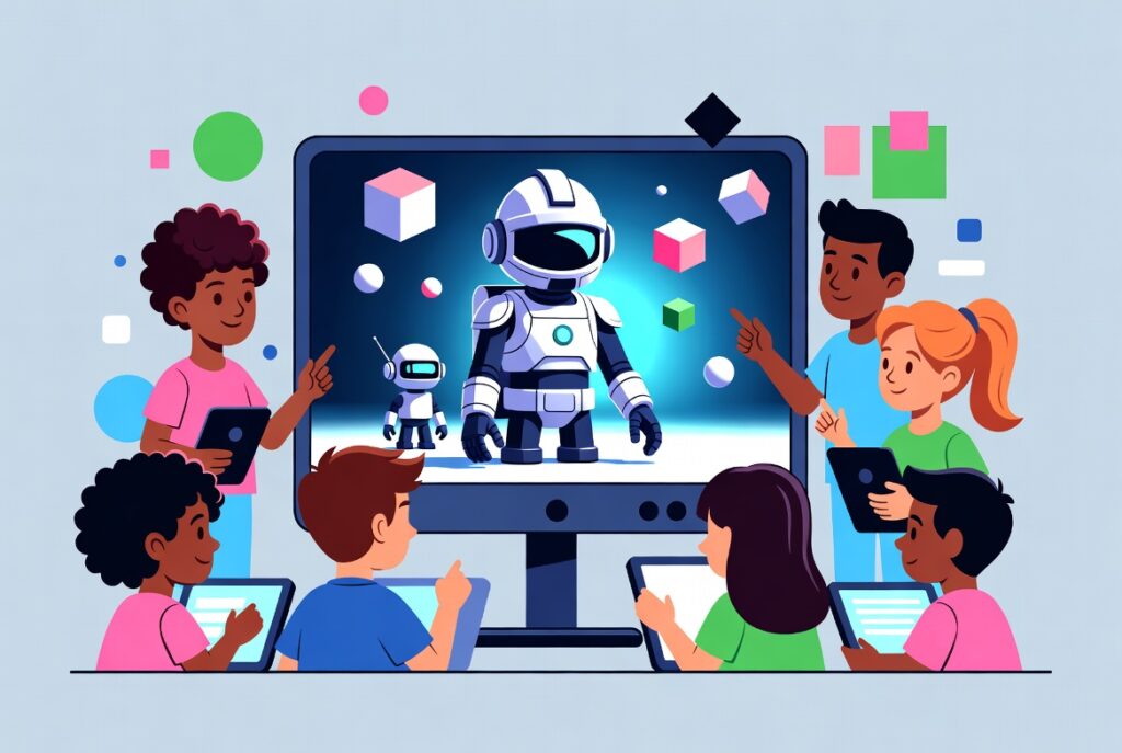 3D Animation course for kids.