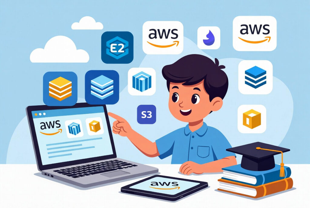 AWS course for kids.