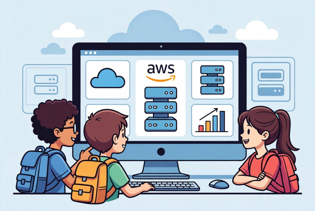 AWS course for kids.