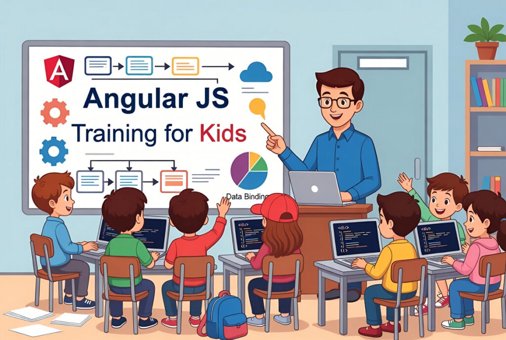 Angular JS Training course for kids.