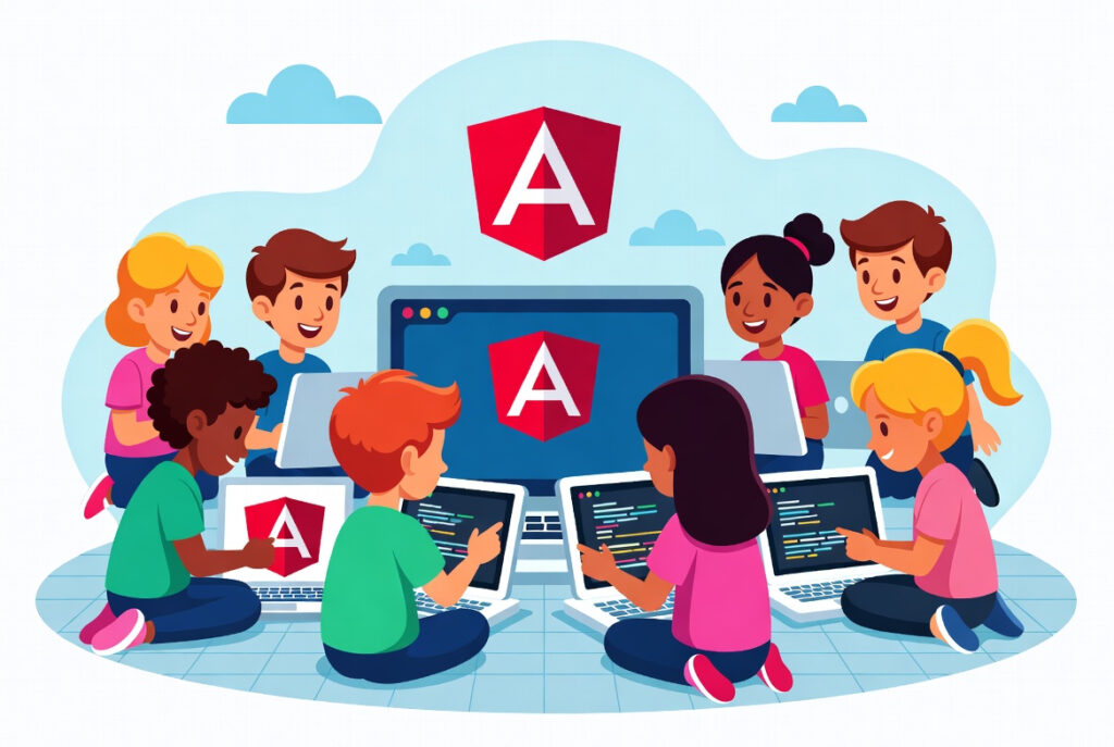 Angular JS Training course for kids.
