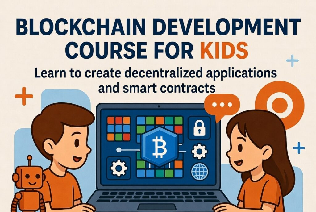 Blockchain Development course for kids.
