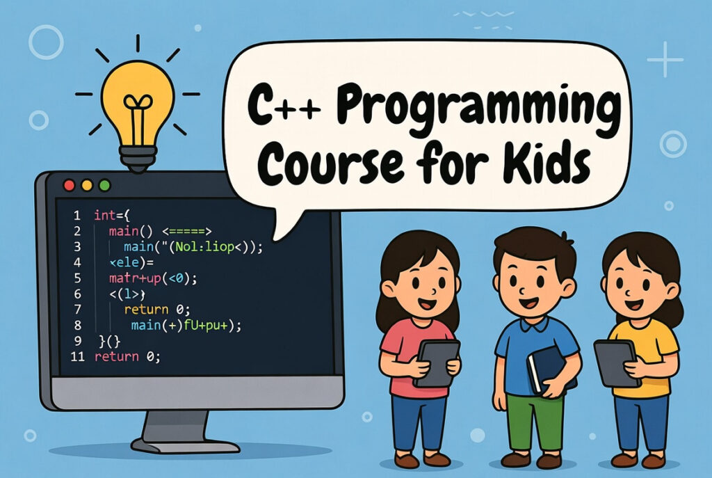 C++ Programming Course for kids.