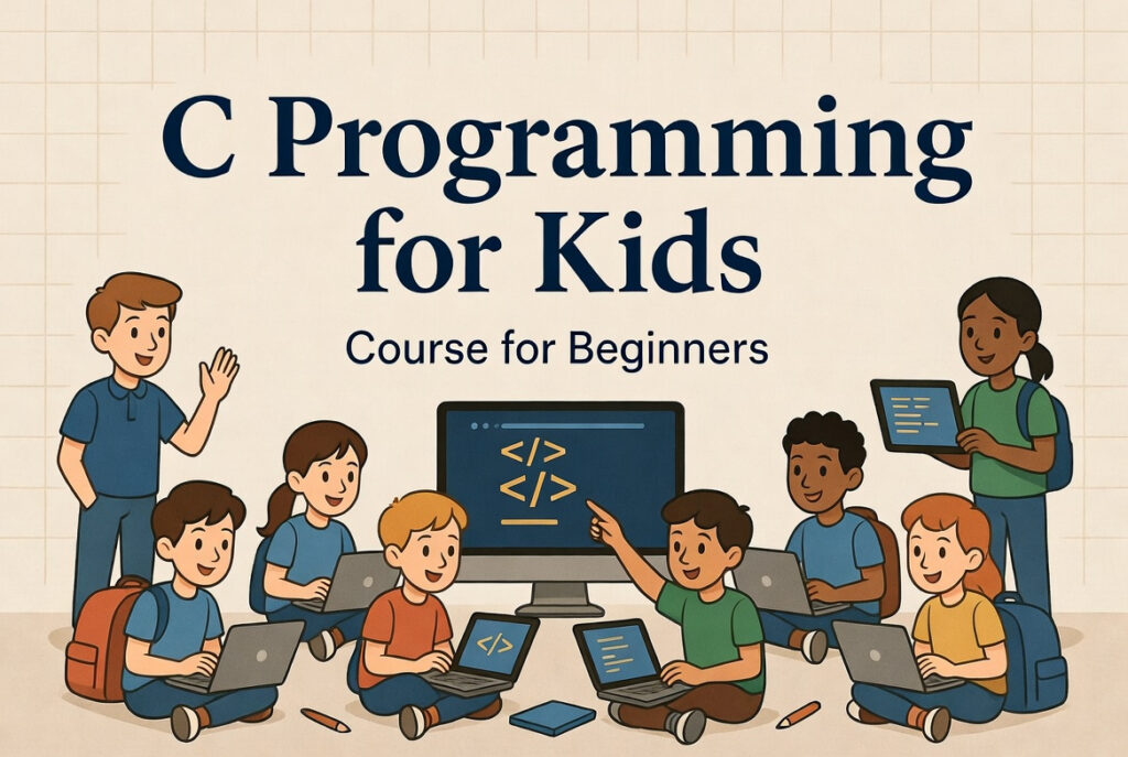 C Programming course for kids.