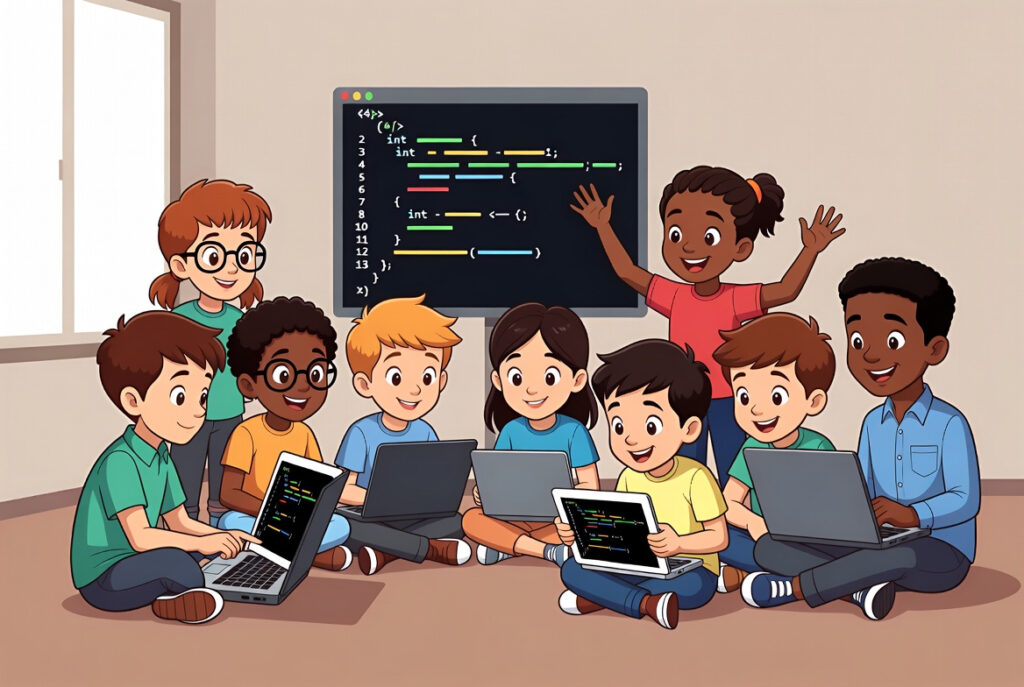 C++ Programming course for kids.