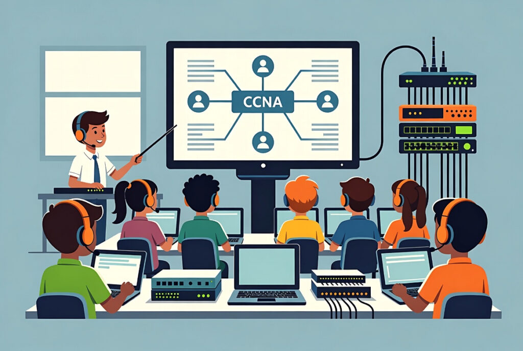 CCNA course for kids.