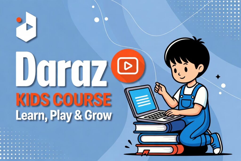 Daraz E Commerce course for kids.