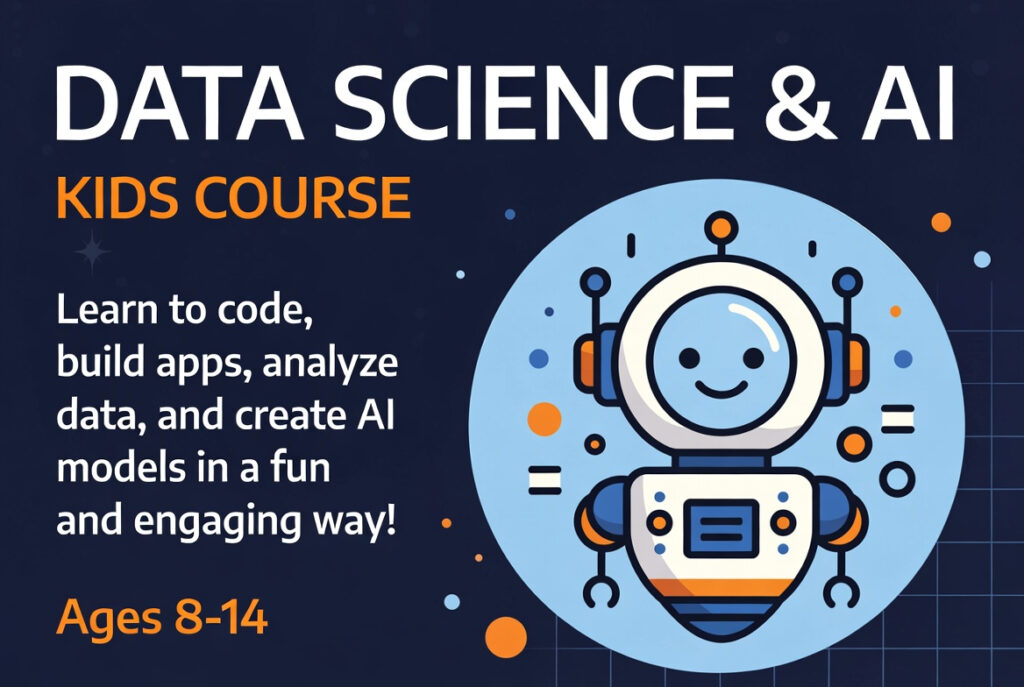 Data Science & AI course for kids.