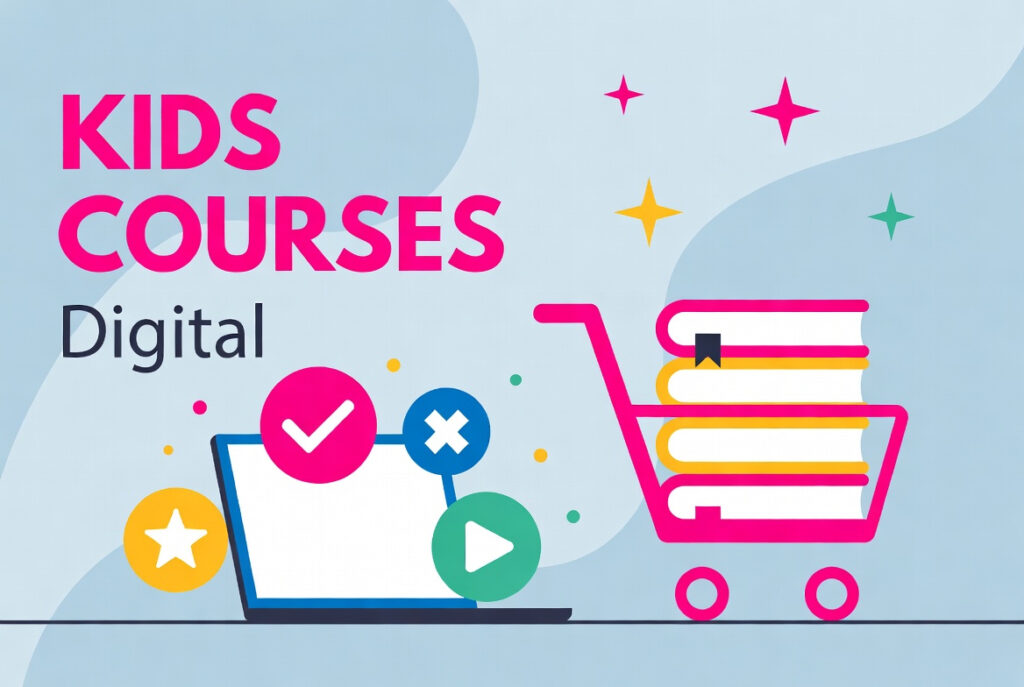 Digital Products Selling course for kids.