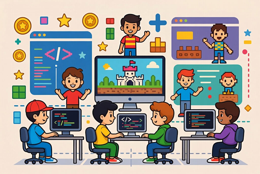 Game Development course for kids.