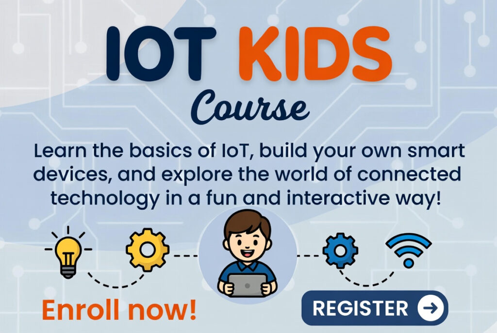 IOT course for kids.