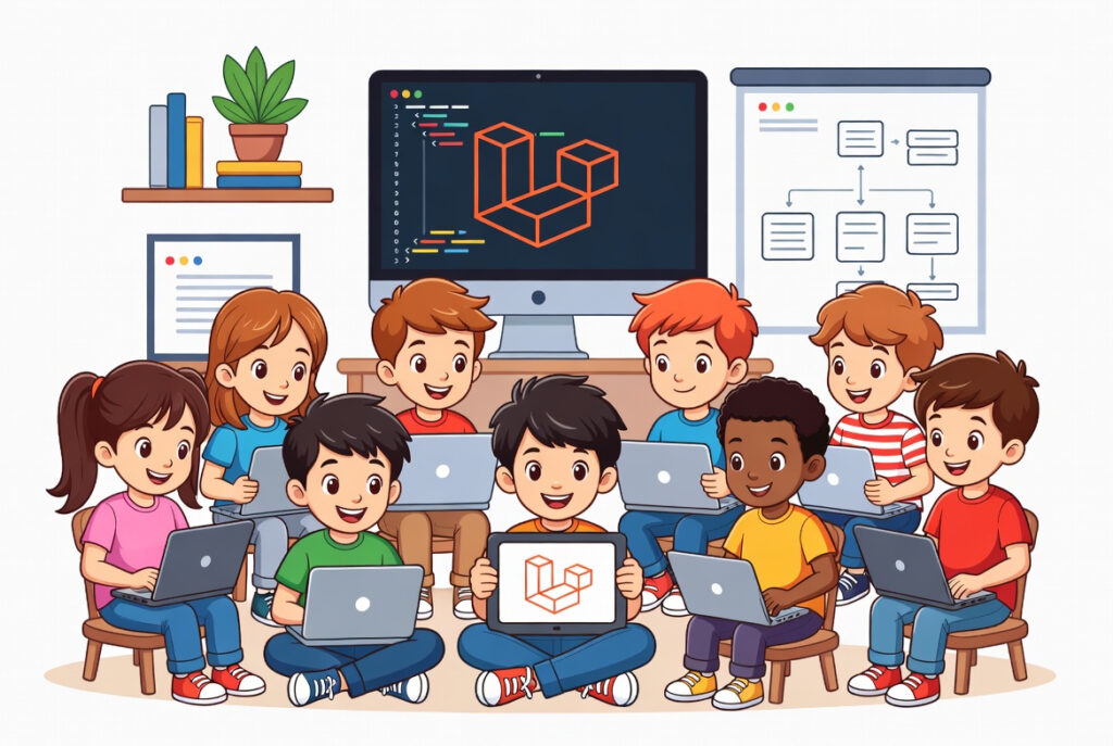 Laravel Training course for kids.