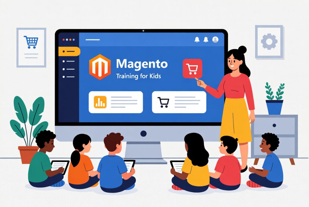 Magento Training course for kids.