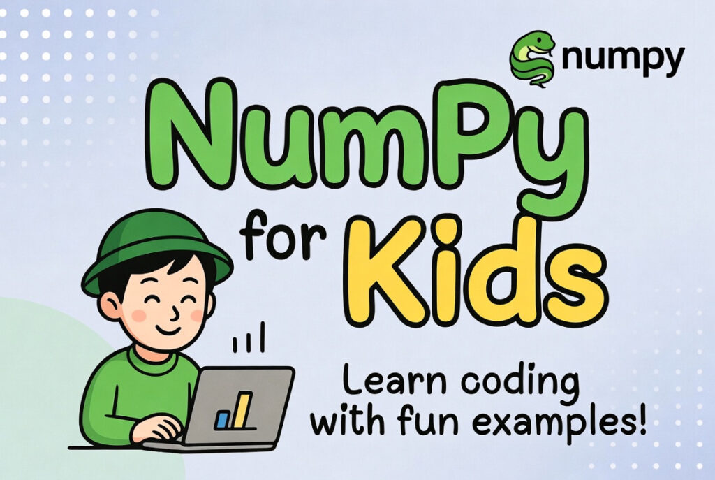 NumPy course for kid.