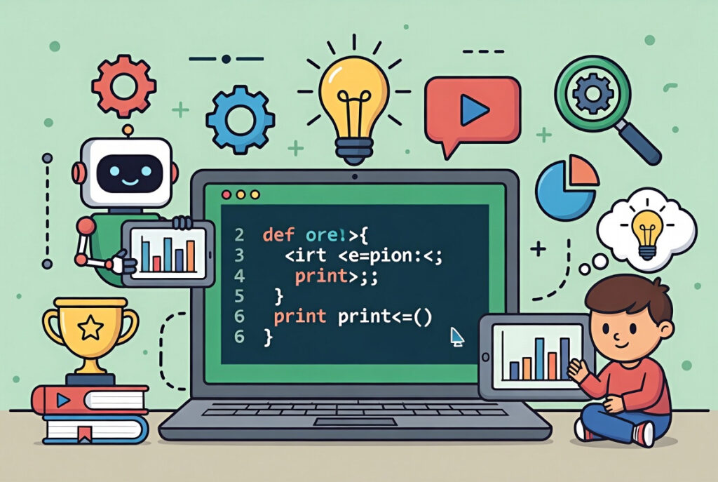 Python Programming course for kids.