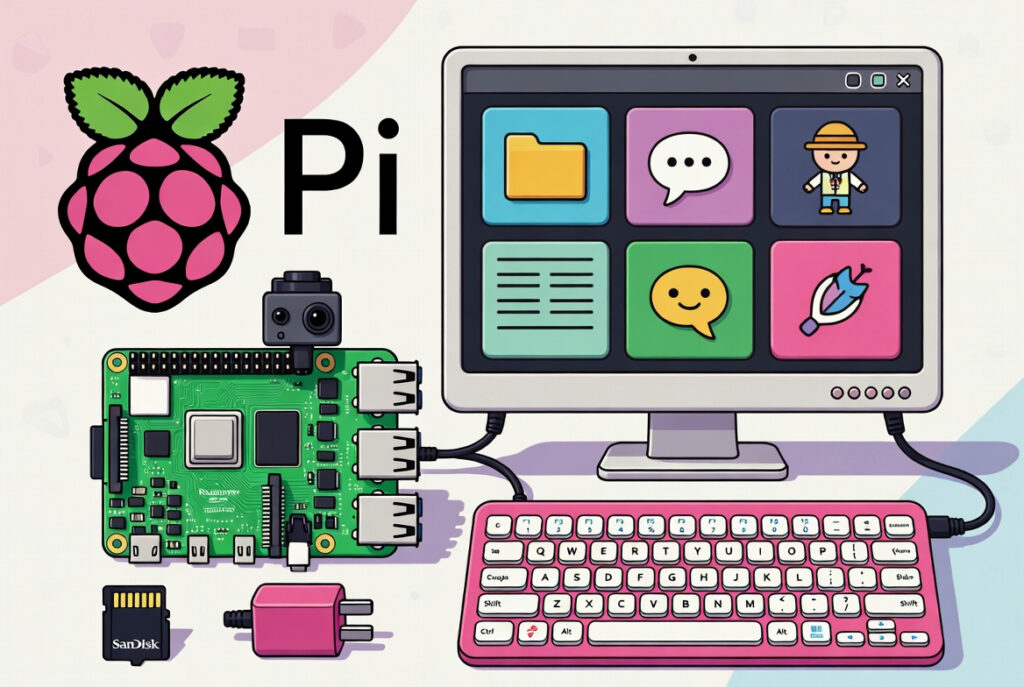 Raspberry pi course for kids.