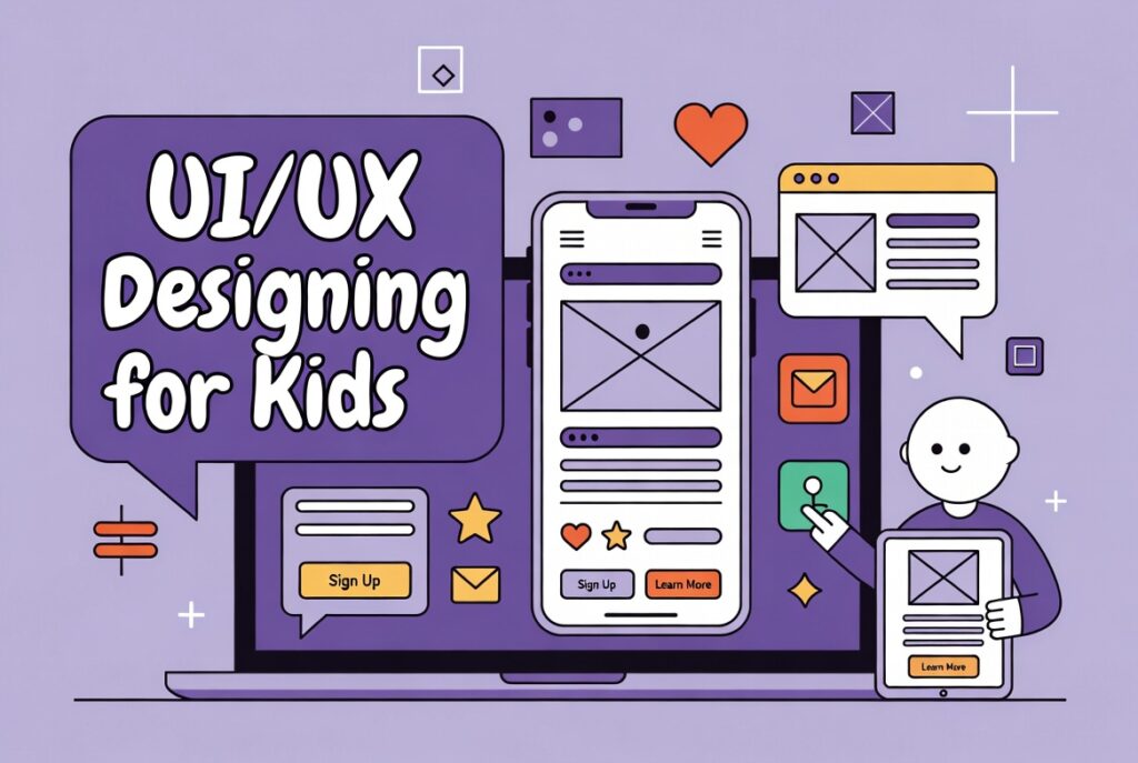 UI UX Designing course for kids.