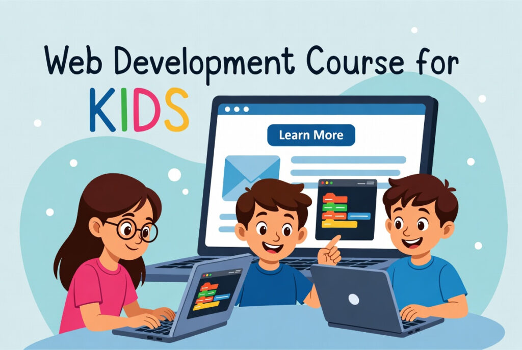 Web Development course for kids.
